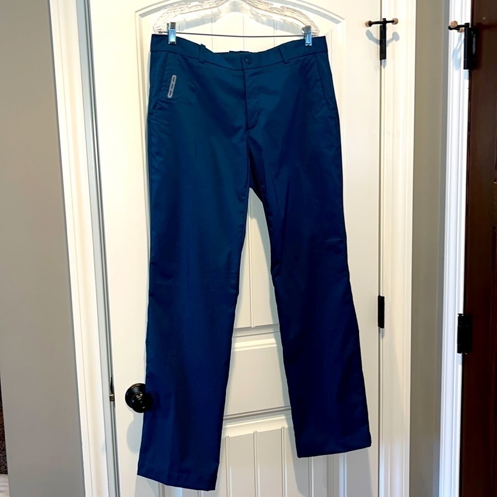 𝅺NIKE Golf Performance Dri-fit dark teal pants 36x34
